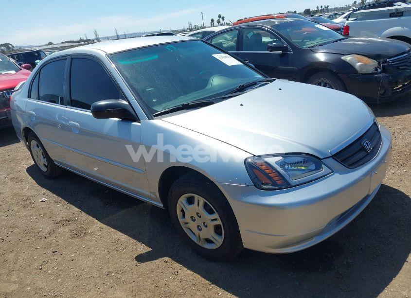 2002 Honda Civic LX (VIN 2HGES16562H580735) main photo
