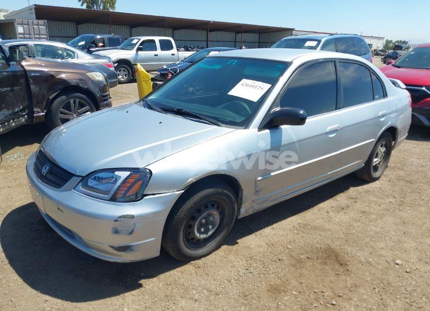 Photo 2 of 2002 Honda Civic LX (VIN 2HGES16562H580735)