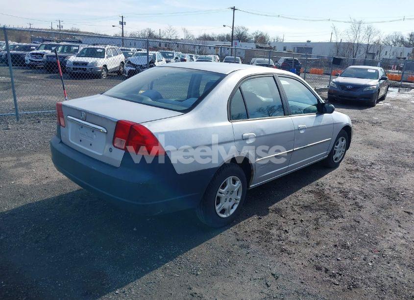 Photo 4 of 2002 Honda Civic LX (VIN 2HGES16562H584784)