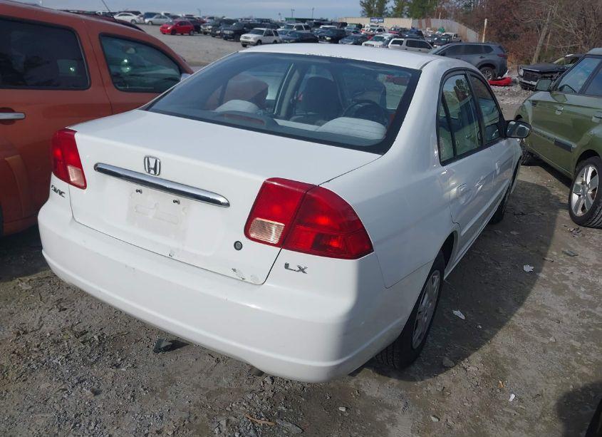 Photo 4 of 2002 Honda Civic LX (VIN 2HGES16562H603785)