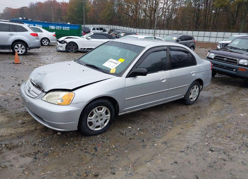 Photo 2 of 2002 Honda Civic LX (VIN 2HGES16562H604998)