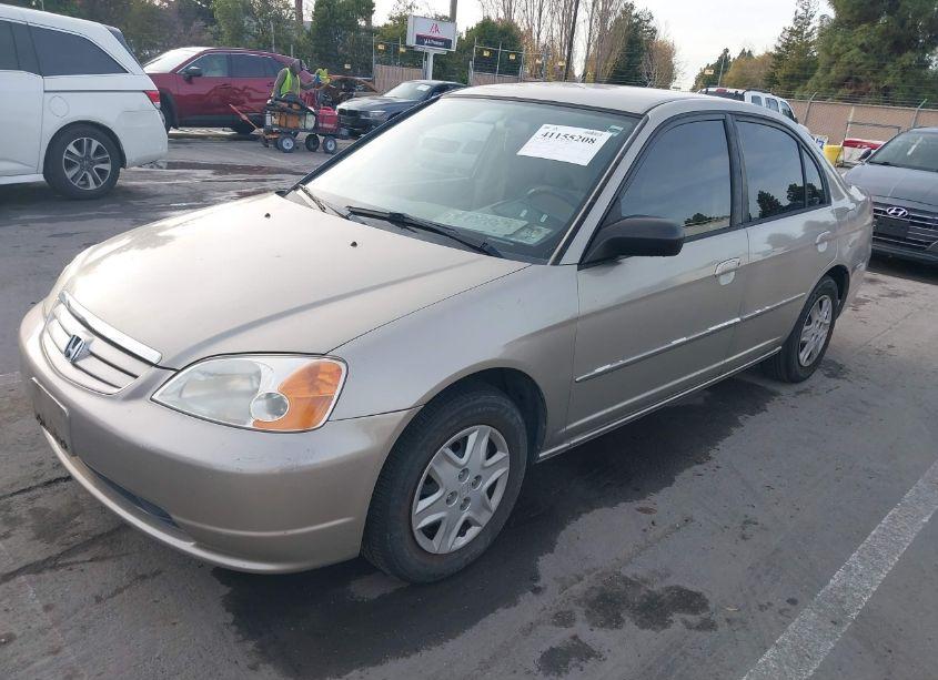 Photo 2 of 2003 Honda Civic LX (VIN 2HGES16563H620989)