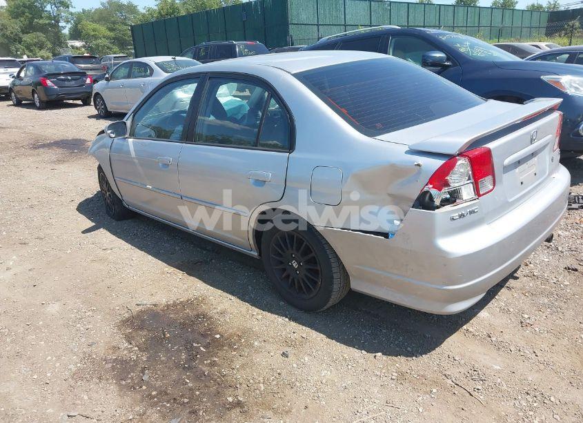 Photo 3 of 2005 Honda Civic LX (VIN 2HGES16565H618937)