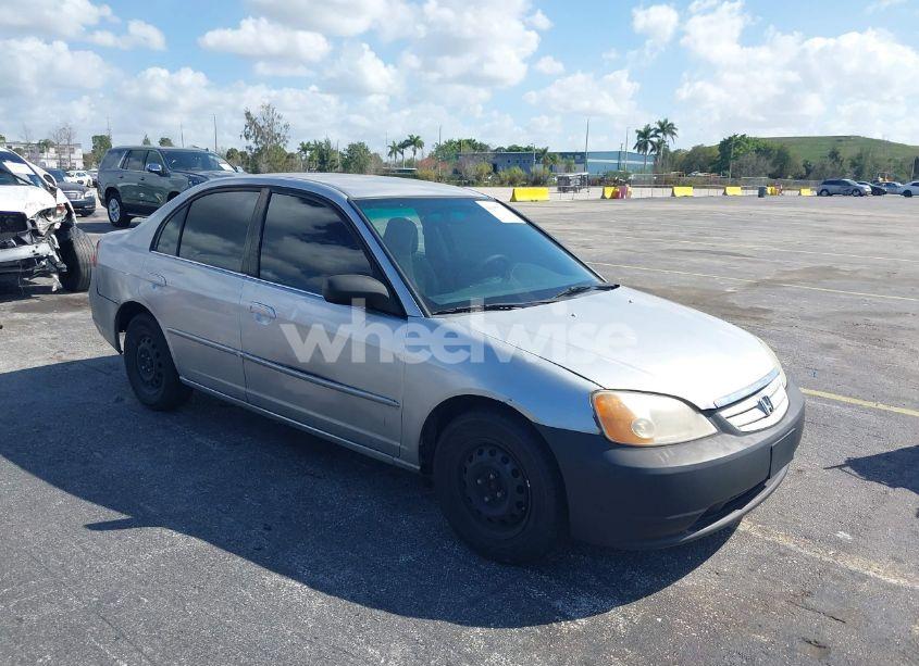 2002 Honda Civic LX (VIN 2HGES16572H550532) main photo
