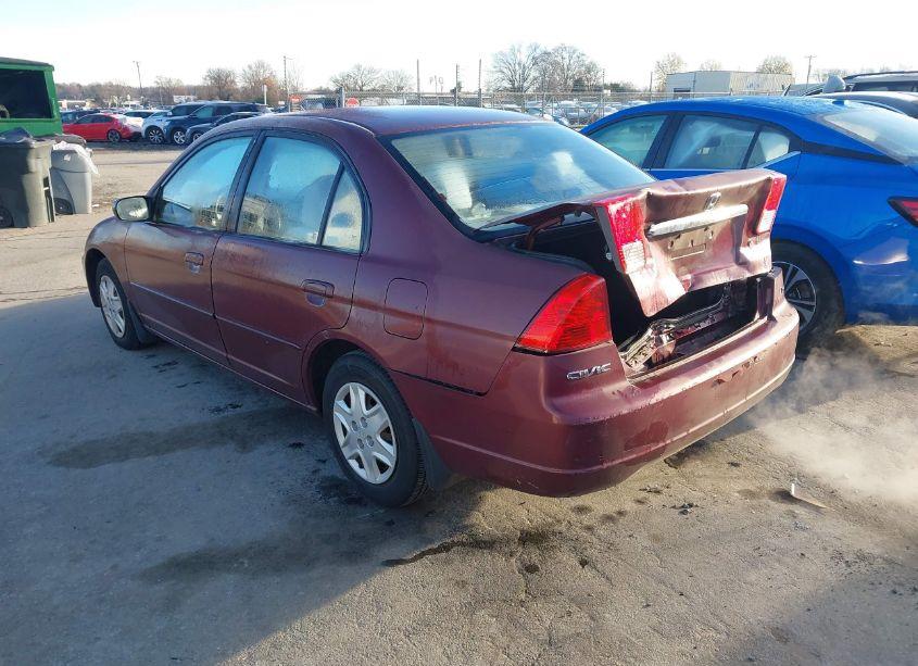 Photo 3 of 2003 Honda Civic LX (VIN 2HGES16573H549592)