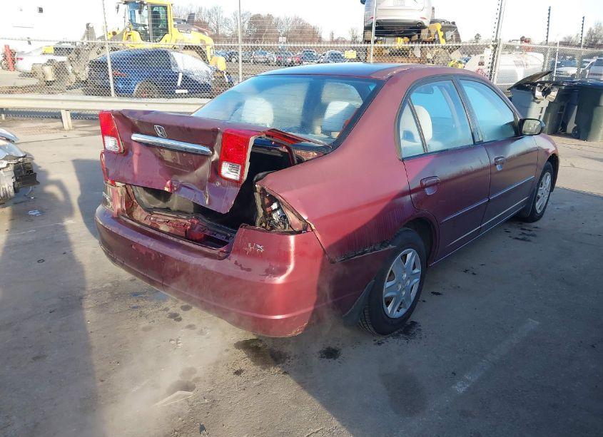 Photo 4 of 2003 Honda Civic LX (VIN 2HGES16573H549592)