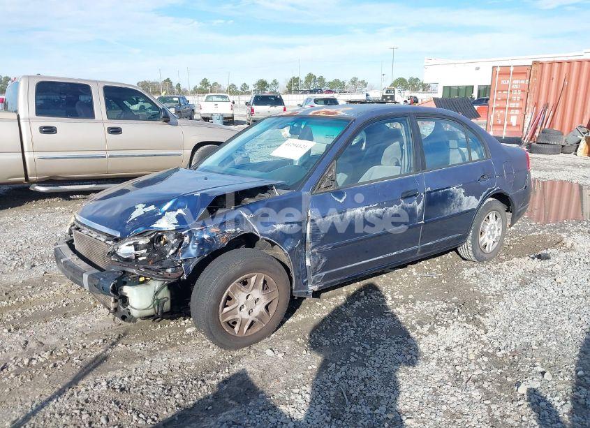 Photo 2 of 2003 Honda Civic LX (VIN 2HGES16573H582558)