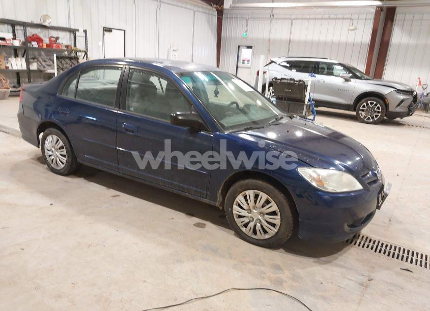 2004 Honda Civic LX (VIN 2HGES16574H587907) main photo