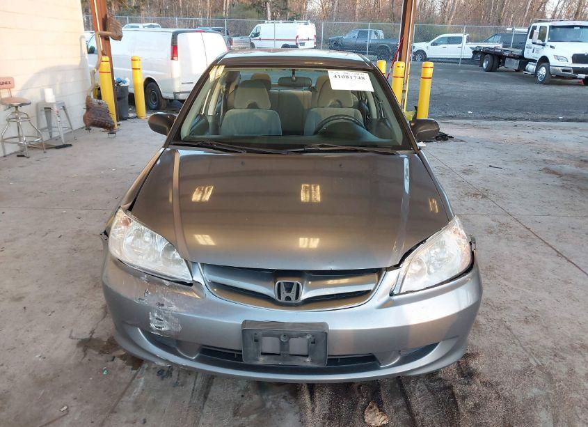 Photo 12 of 2005 Honda Civic LX (VIN 2HGES16575H577850)