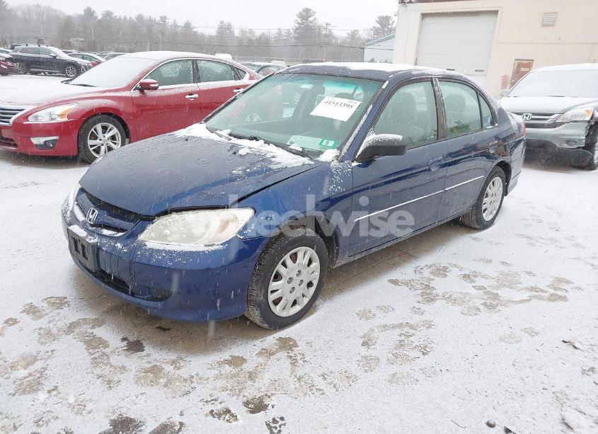 Photo 2 of 2005 Honda Civic LX (VIN 2HGES16575H585382)