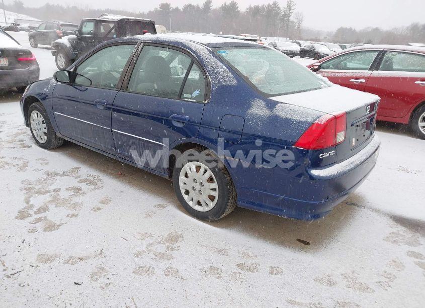 Photo 3 of 2005 Honda Civic LX (VIN 2HGES16575H585382)