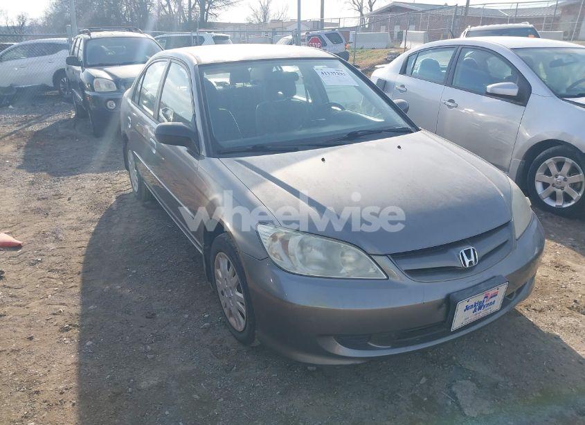 2005 Honda Civic LX (VIN 2HGES16575H633916) main photo