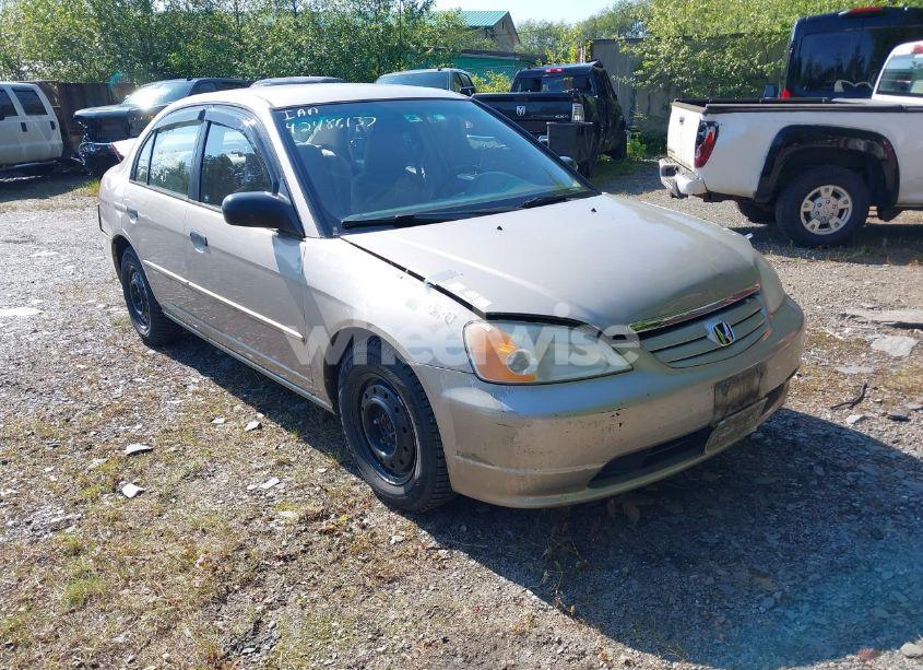 2001 Honda Civic LX (VIN 2HGES16581H500916) main photo