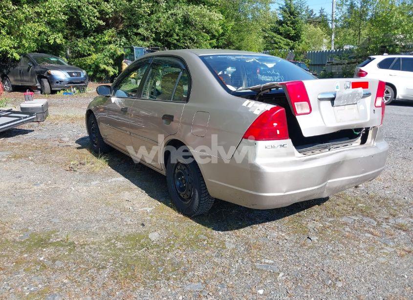 Photo 3 of 2001 Honda Civic LX (VIN 2HGES16581H500916)