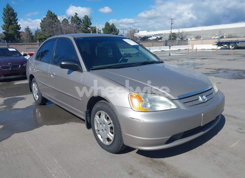 2002 Honda Civic LX (VIN 2HGES16582H557568) main photo