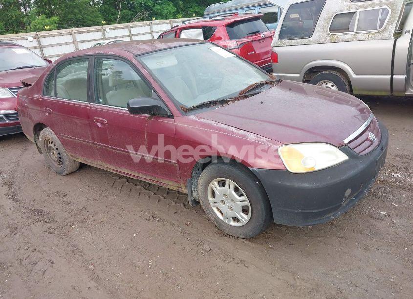 2002 Honda Civic LX (VIN 2HGES16582H590845) main photo