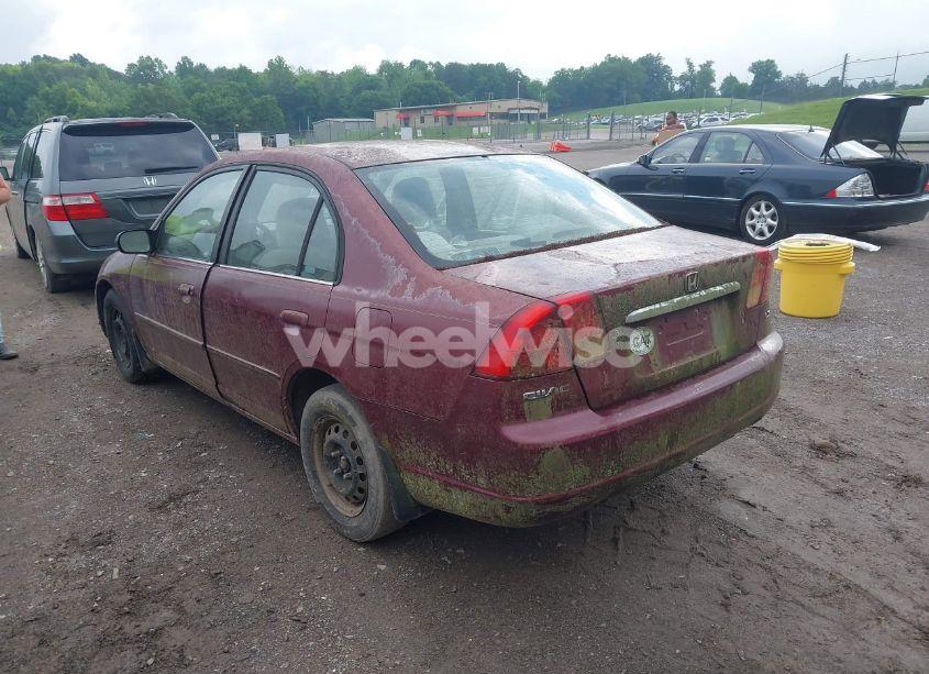 Photo 3 of 2002 Honda Civic LX (VIN 2HGES16582H590845)