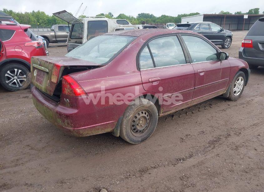 Photo 4 of 2002 Honda Civic LX (VIN 2HGES16582H590845)