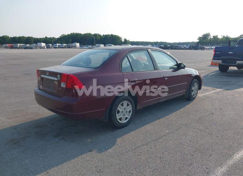 Photo 4 of 2003 Honda Civic LX (VIN 2HGES16583H569348)