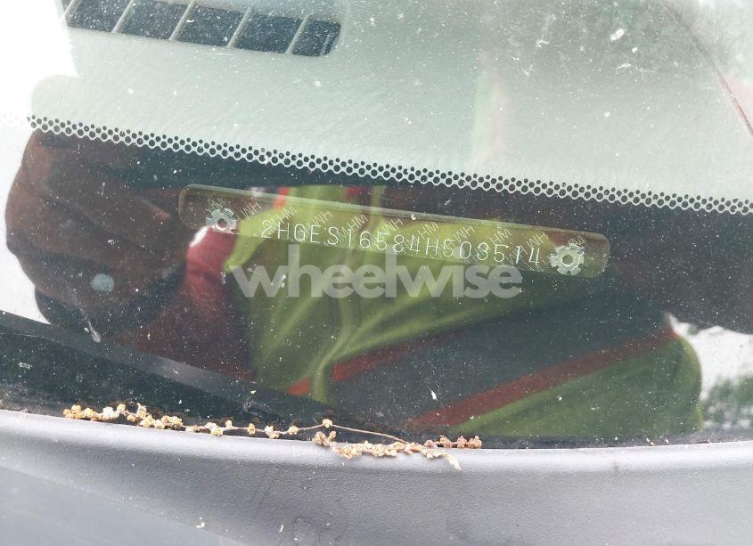 Photo 12 of 2004 Honda Civic LX (VIN 2HGES16584H503514)