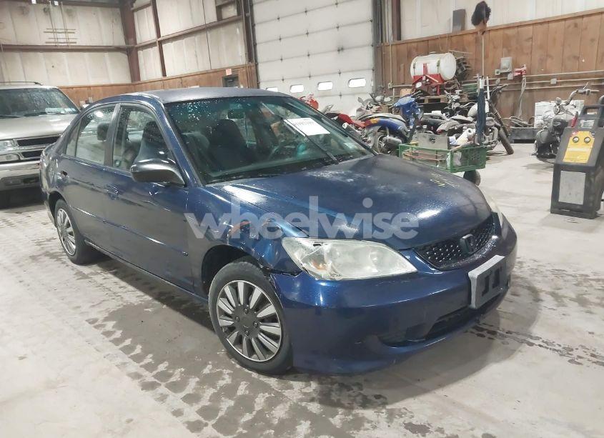 2005 Honda Civic LX (VIN 2HGES16585H534585) main photo