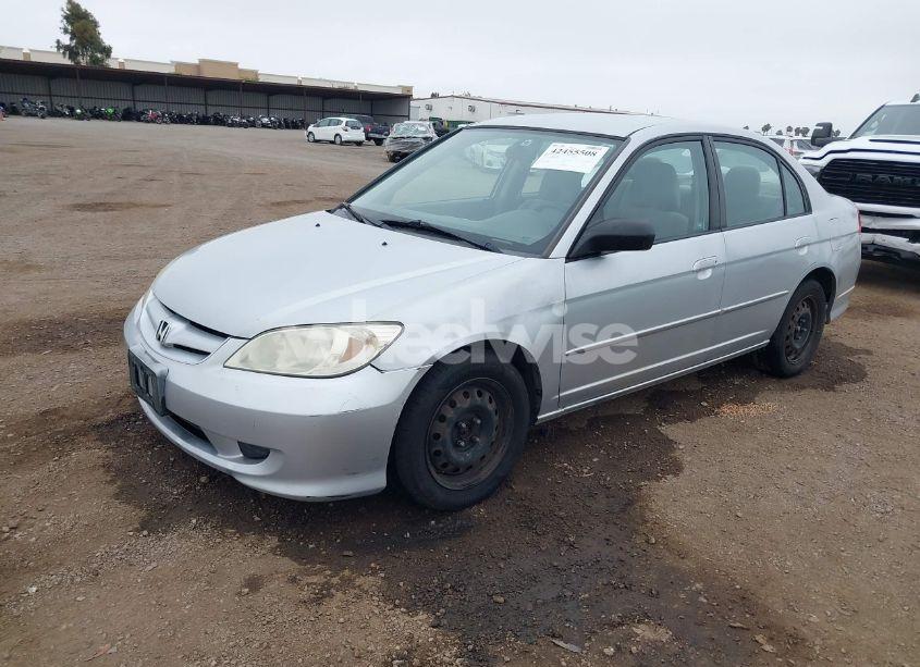 Photo 2 of 2005 Honda Civic LX (VIN 2HGES16585H534974)