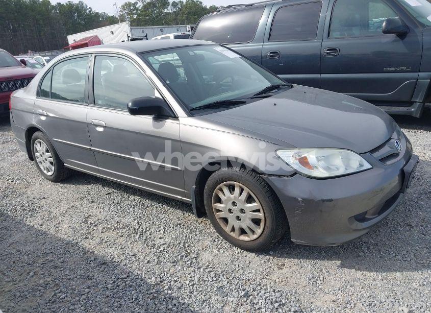 2005 Honda Civic LX (VIN 2HGES16585H542122) main photo