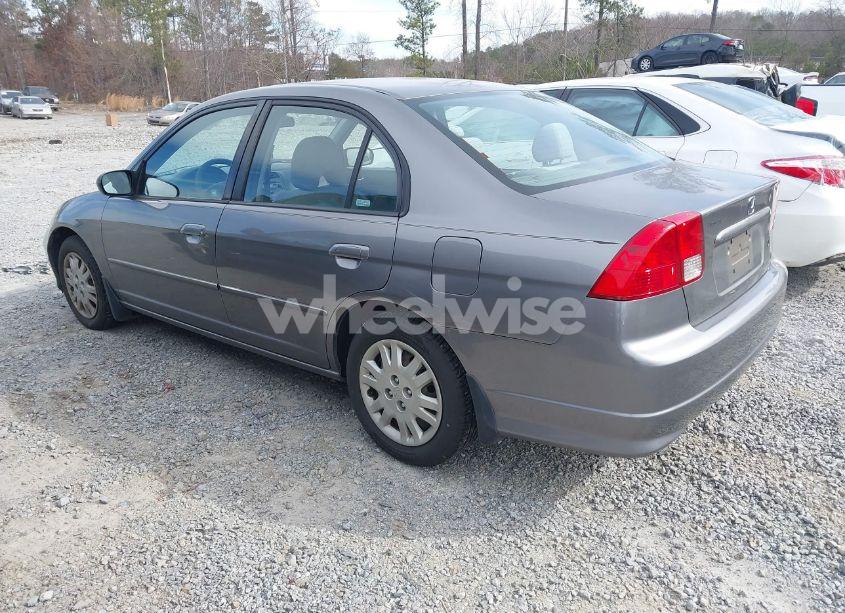 Photo 3 of 2005 Honda Civic LX (VIN 2HGES16585H542122)