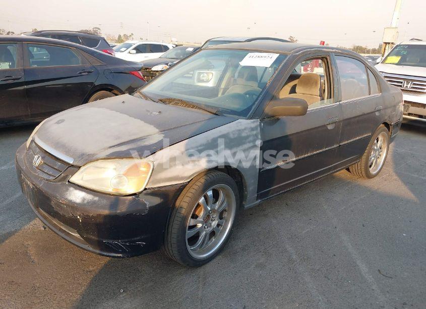 Photo 2 of 2001 Honda Civic LX (VIN 2HGES16591H575351)