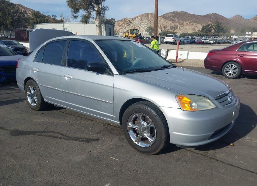 2002 Honda Civic LX (VIN 2HGES16592H537409) main photo