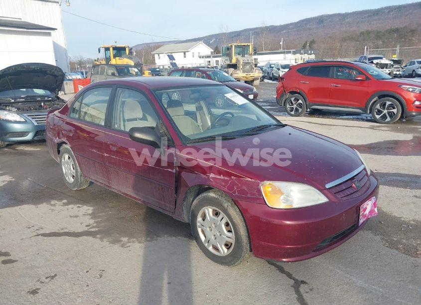 2002 Honda Civic LX (VIN 2HGES16592H550080) main photo