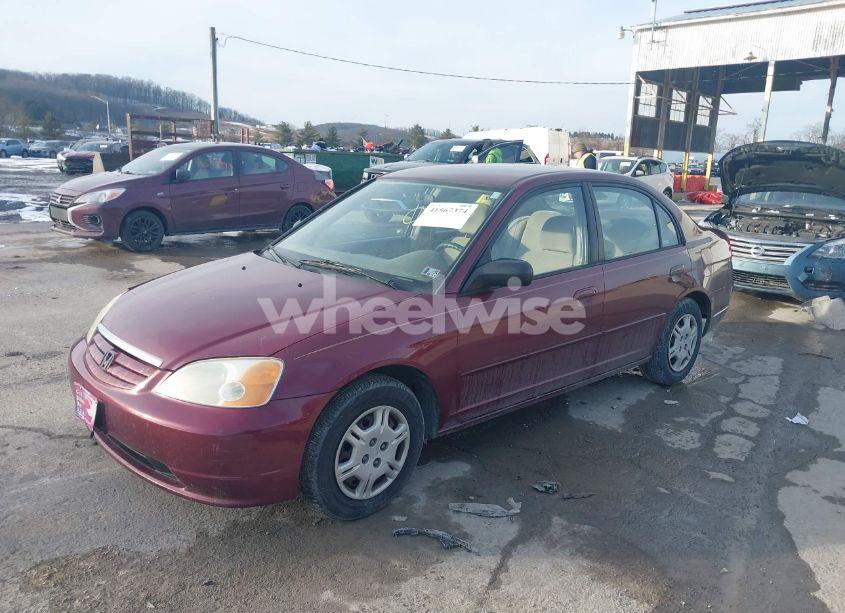 Photo 2 of 2002 Honda Civic LX (VIN 2HGES16592H550080)