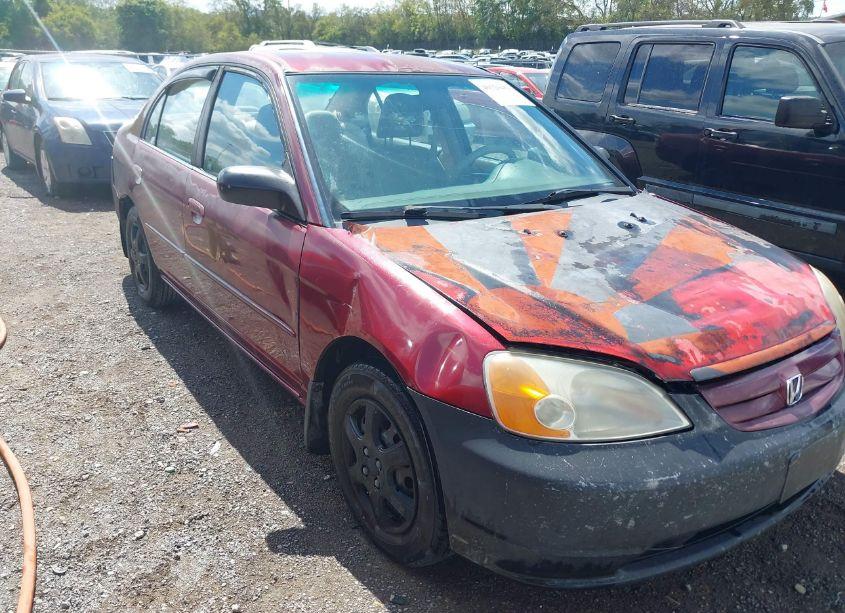 Photo 12 of 2002 Honda Civic LX (VIN 2HGES16592H563315)