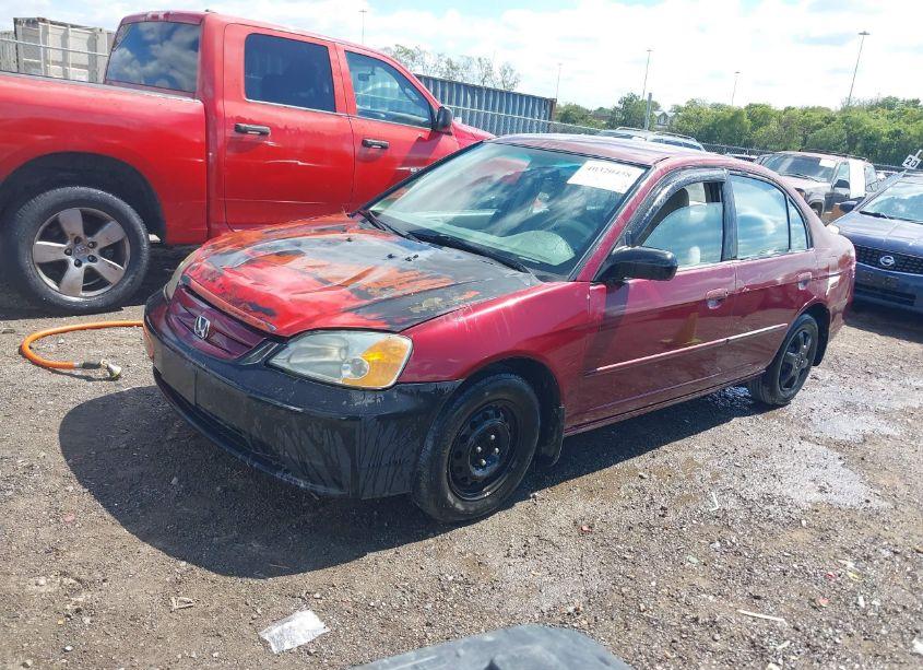 Photo 2 of 2002 Honda Civic LX (VIN 2HGES16592H563315)