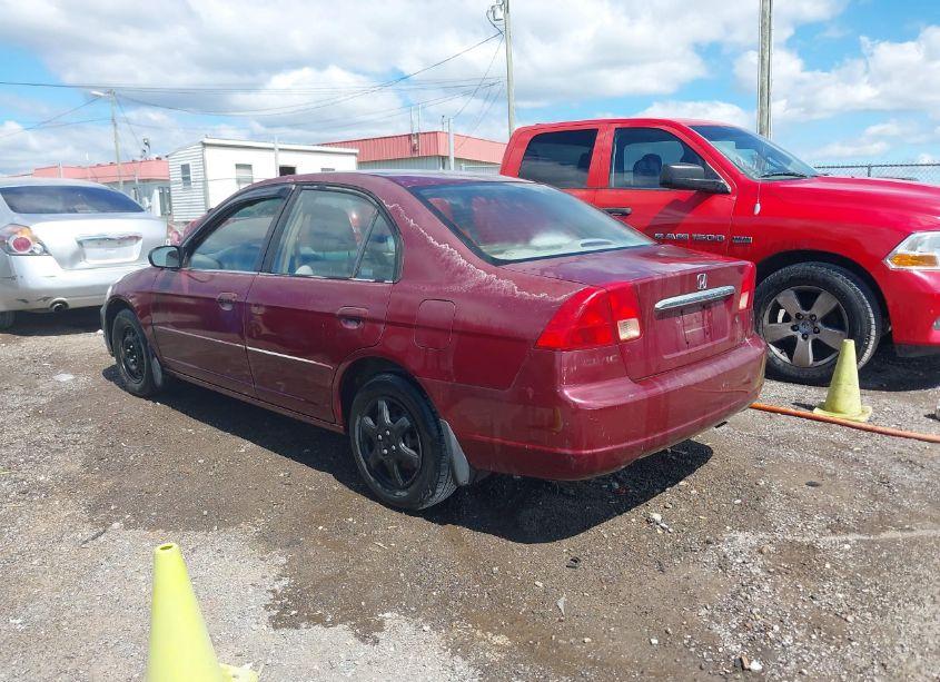 Photo 3 of 2002 Honda Civic LX (VIN 2HGES16592H563315)