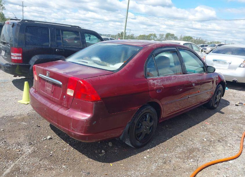 Photo 4 of 2002 Honda Civic LX (VIN 2HGES16592H563315)