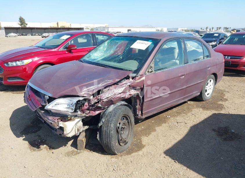 Photo 2 of 2002 Honda Civic LX (VIN 2HGES16592H563332)