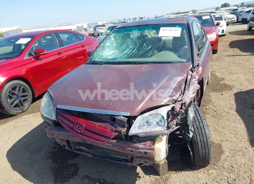 Photo 6 of 2002 Honda Civic LX (VIN 2HGES16592H563332)