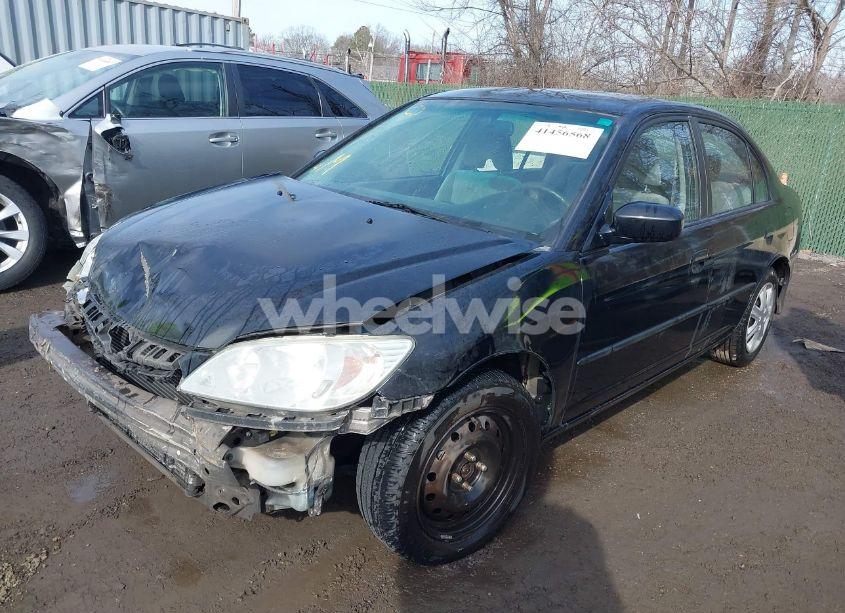 Photo 2 of 2005 Honda Civic LX (VIN 2HGES16595H566803)
