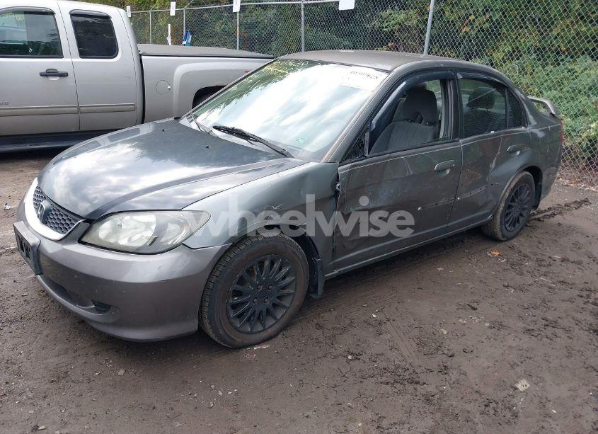 Photo 2 of 2005 Honda Civic LX (VIN 2HGES16595H584394)