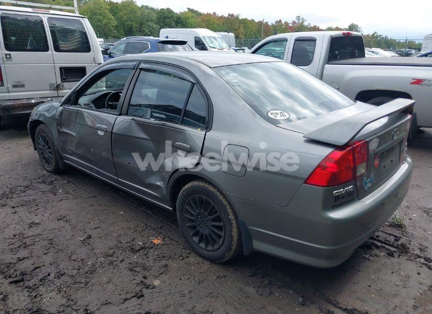 Photo 3 of 2005 Honda Civic LX (VIN 2HGES16595H584394)