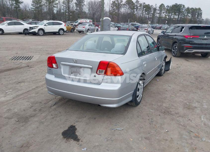 Photo 4 of 2005 Honda Civic LX (VIN 2HGES16595H587750)