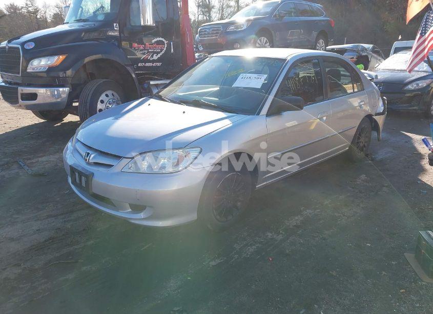 Photo 2 of 2005 Honda Civic LX (VIN 2HGES16595H597288)