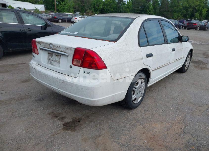 Photo 4 of 2001 Honda Civic LX (VIN 2HGES165X1H603786)