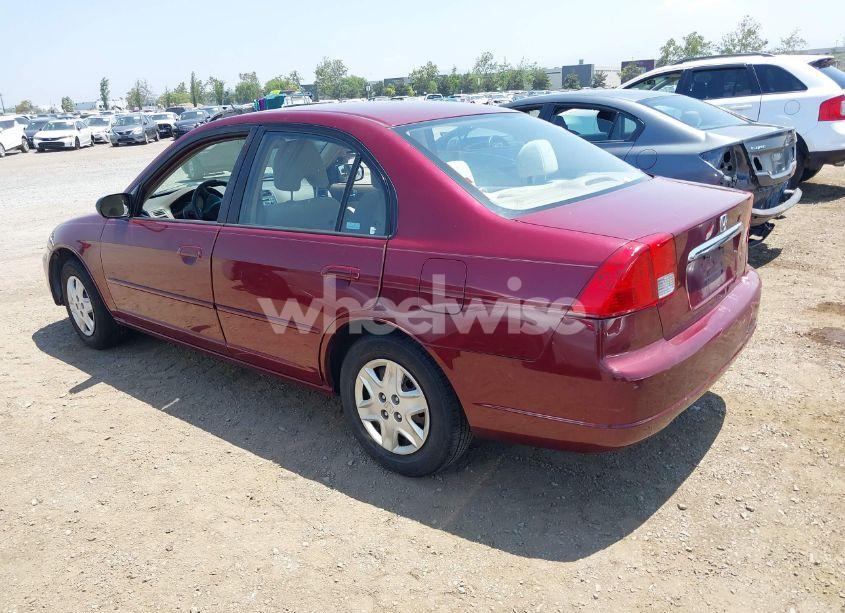 Photo 3 of 2003 Honda Civic LX (VIN 2HGES165X3H503237)