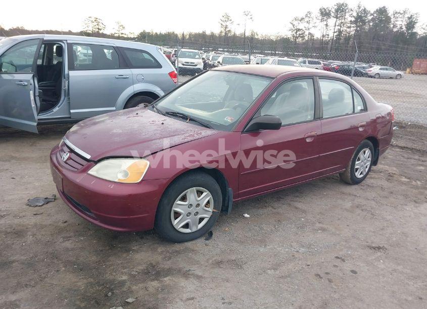 Photo 2 of 2003 Honda Civic LX (VIN 2HGES165X3H534391)