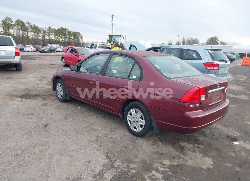Photo 3 of 2003 Honda Civic LX (VIN 2HGES165X3H534391)