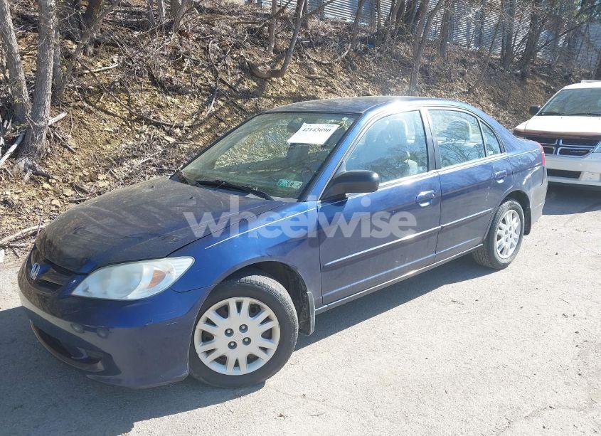 Photo 2 of 2005 Honda Civic LX (VIN 2HGES165X5H611666)