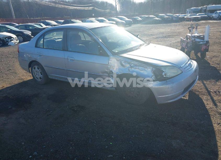 2002 Honda Civic LX (VIN 2HGES16602H581131) main photo