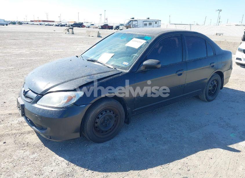 Photo 2 of 2005 Honda Civic LX (VIN 2HGES16625H609256)